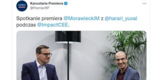 Morawiecki i Harari